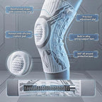 Compression Knob‑Style Knee Brace Professional Sports Knee Support Spring Reinforcement Knee Sleeve