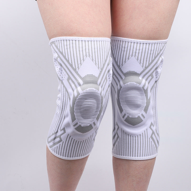 Compression Knob‑Style Knee Brace Professional Sports Knee Support Spring Reinforcement Knee Sleeve